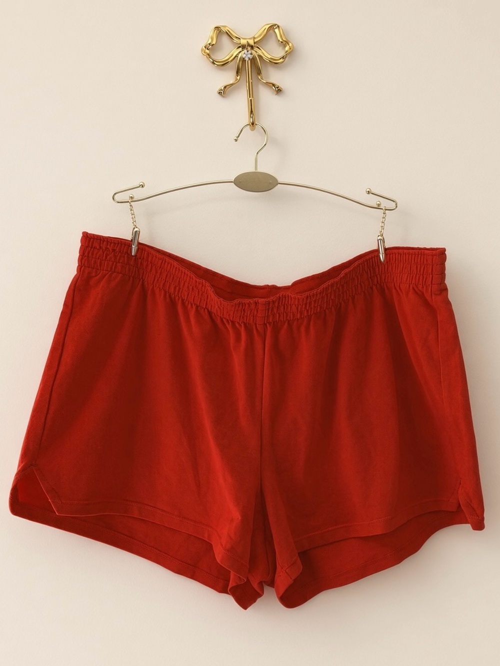 ❤️ SKIMS Cotton Jersey Classic Short | Ruby | Medium | NWT 🏷️